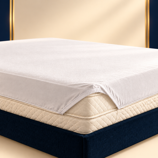 Clean-background mattress protector